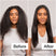 Before/After of hair when using Act+Acre Daily Hydro™ Scalp Serum